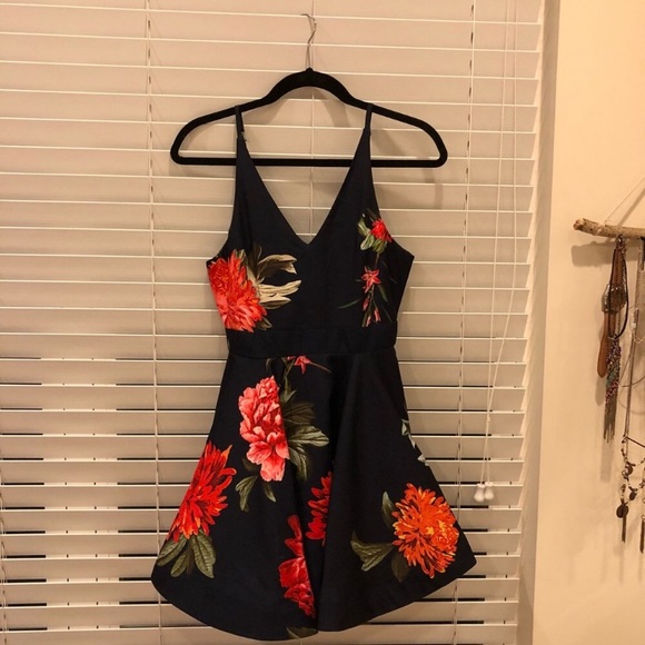 Floral skater dress - Picture 2 of 6